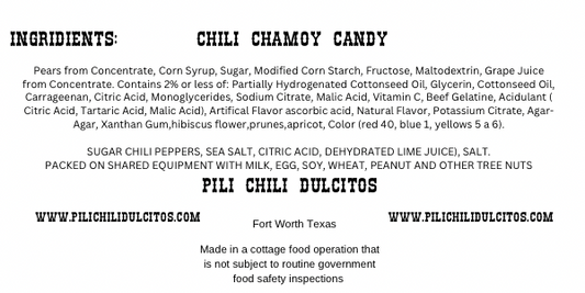 Nutrition Facts/ Ingridients